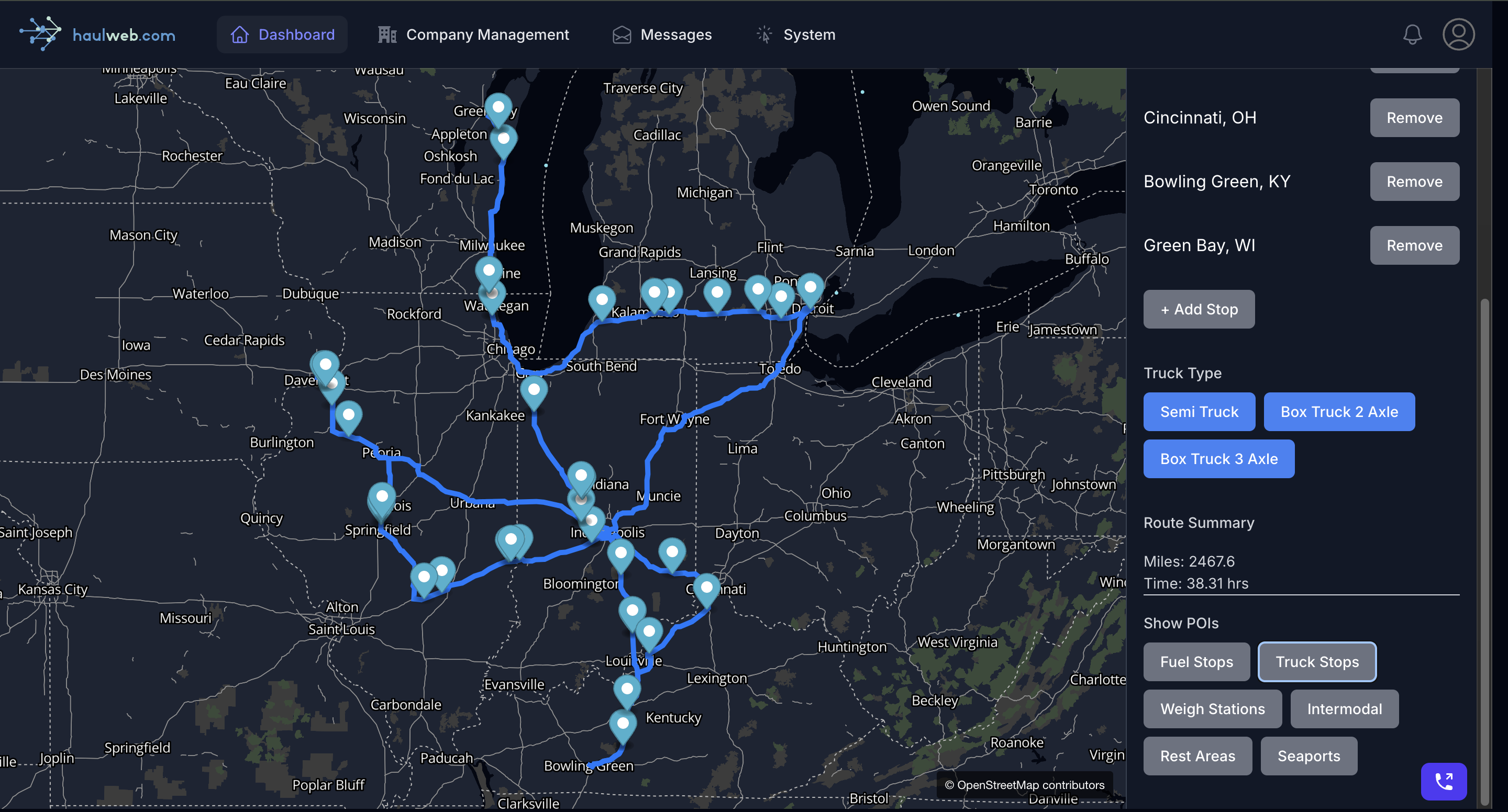 Data coverage map highlighting North America